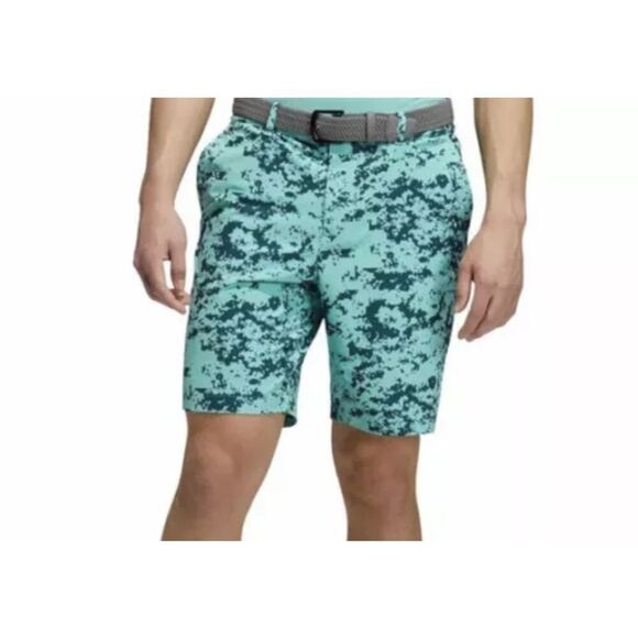 Adidas Shorts Mens Green Ultimate 365 Golf Digital Camo Performance Stretch size - Picture 1 of 6